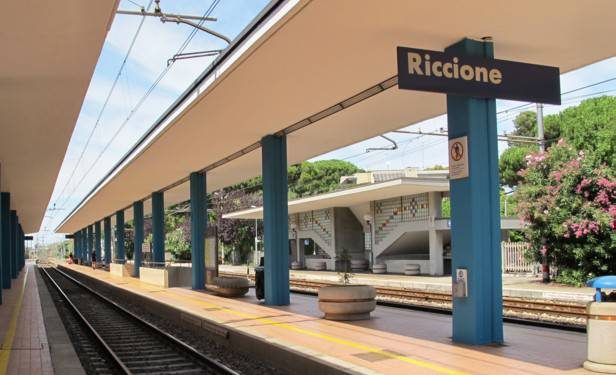A Riccione si arriva sempre più in treno: +26,8% sul 2016