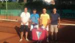 Enrico Costanzi nell'Over 45 e Silvano Pozzi nell'Over 55 vincono il torneo nazionale Veterani al Tennis Club Riccione