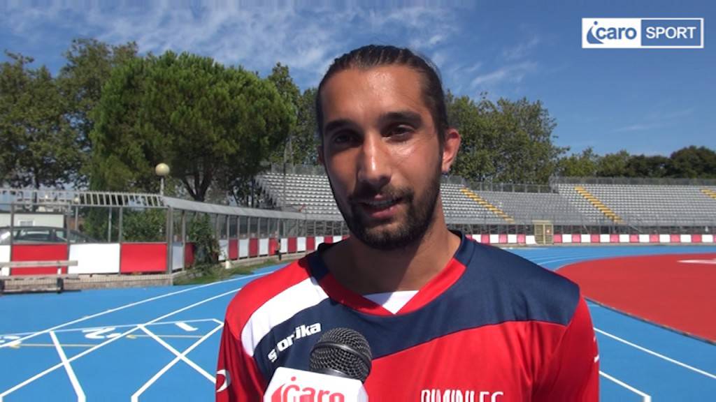 Rimini FC. Le prime parole da giocatore biancorosso di Alex Buonaventura (video)
