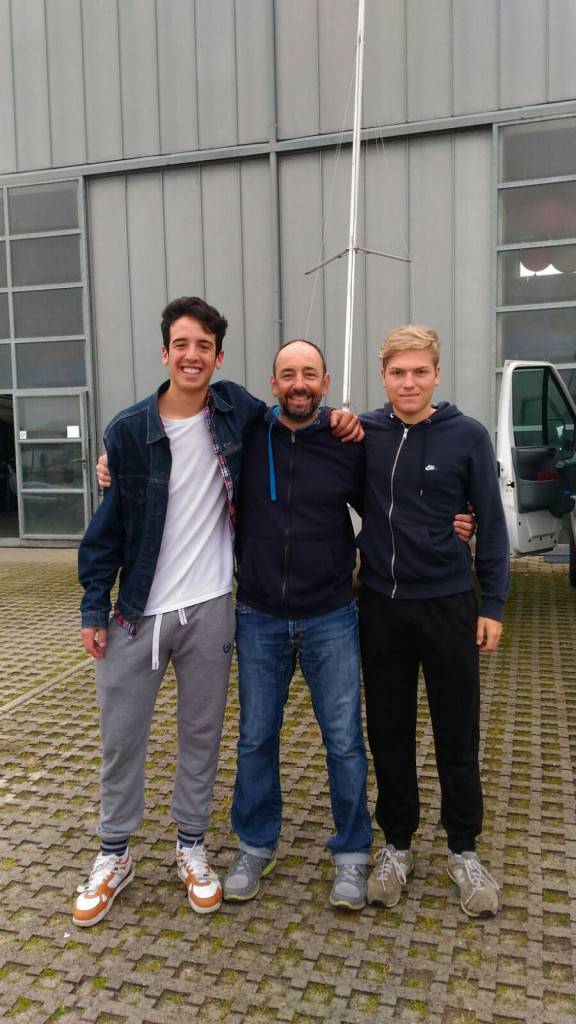 Giacomo Musone e Federico Fregni del Club Nautico Rimini in partenza per i Campionati Mondiali Under 21 a Kiel