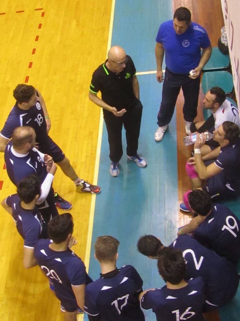 La nazionale sammarinese maschile di volley al torneo di San Martino in Strada
