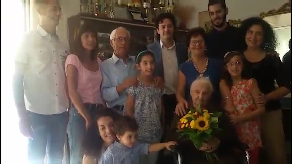 Nonna Maria Donati soffia su 109 candeline. È la più longeva della provincia di Rimini