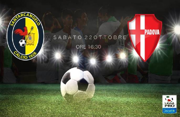 Santarcangelo-Padova. Primo tempo 0-2