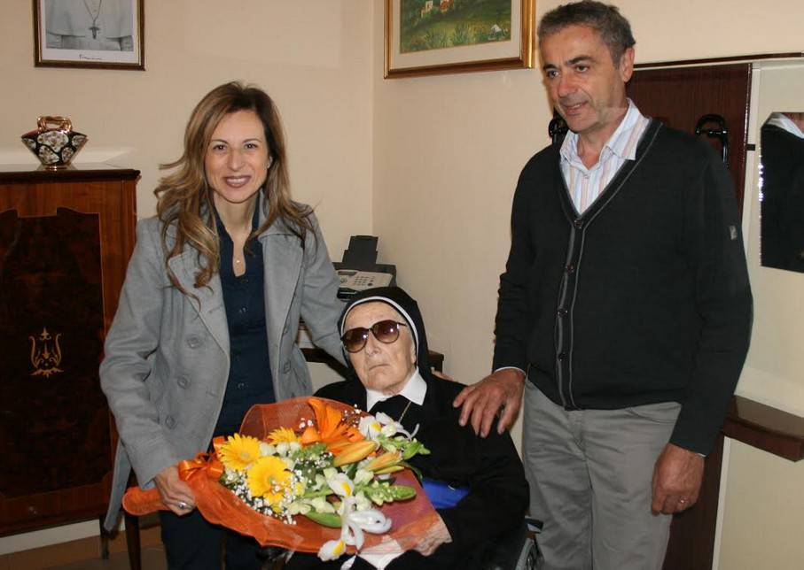 Coriano festeggia i 104 anni di suor Maddalena