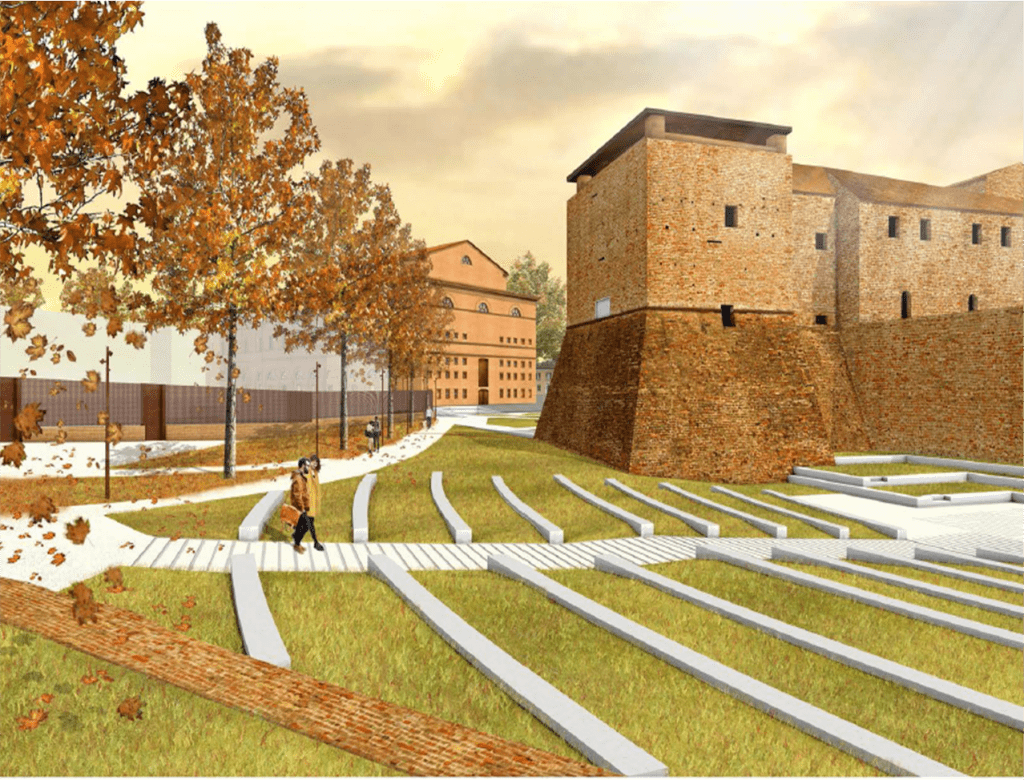 Piazza Malatesta, approvato il progetto per il “Giardino del Castello – Arena del Bastione”