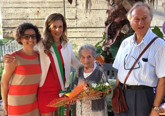 Ospedaletto festeggia i 100 anni di Linda