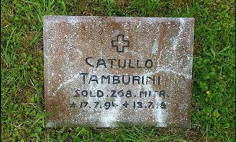 Dopo un secolo ritorvata in Polonia tomba di soldato di San Clemente, Getulio Giuseppe Tamburini, grazie a un infaticabile studioso.