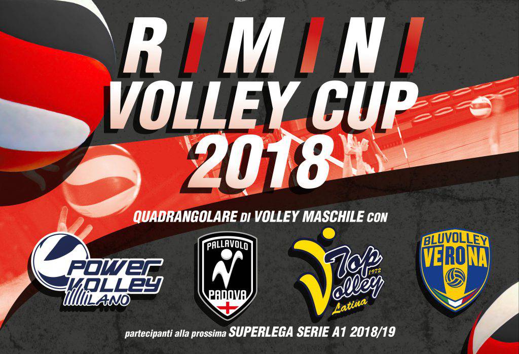 La locandina della Rimini Volley Cup