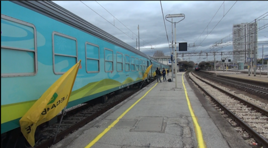 Il Treno Verde in stazione. Legambiente: rafforzare la Rimini-Ravenna